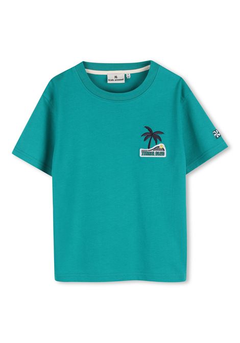 T-shirt con ricamo KIDS AROUND | L00017627